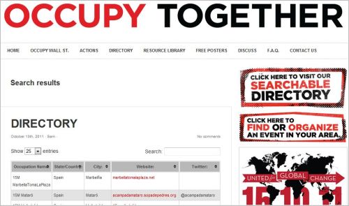 Occupy Together_Global Directory_ Now It Is Global